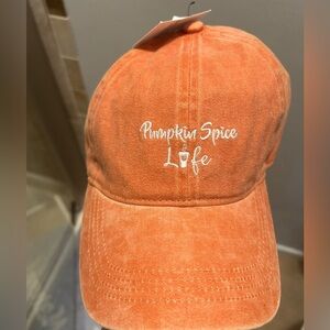 Pumpkin Spice Coffee Hat